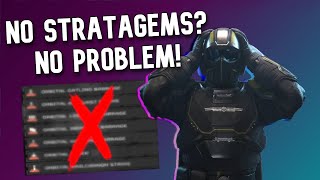 Is Helldivers 2 Beatable Without Using A Stratagem ONCE?