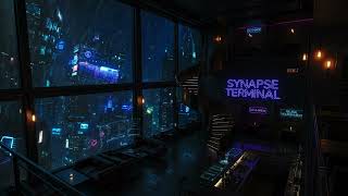 Ambient Cyberpunk – Rainy High-Rise Lounge | Study & Relax Soundscape