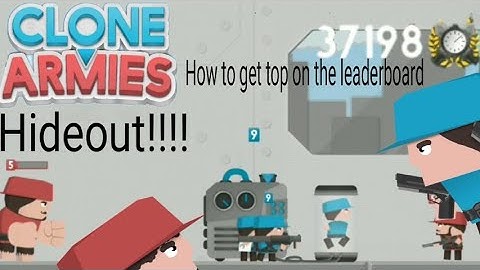 Clone Armies Hideout Challenges || Clone Armies how to get onto the leaderboard tips and tricks.