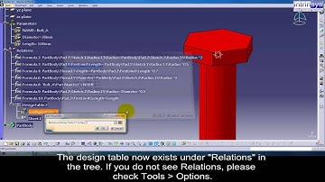 Creating Catalogs in CATIA V5