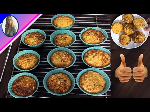 На завтрак для желающих похудеть 💥 Вкусные капустные кексы