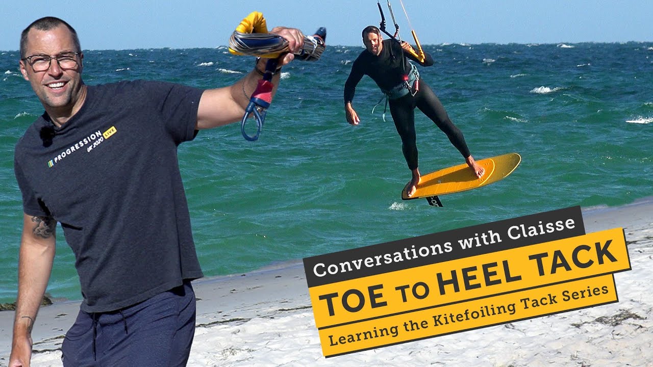 Toe to Heel Tack - One Tip That Changes Everything - Learning the Kitefoiling Tack Series
