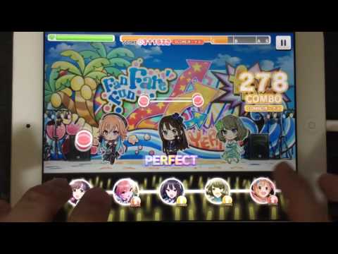 [デレステ] 情熱ファンファンファーレ MASTER+ [手元付き] (FULL COMBO)