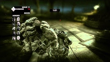 Gears of War 3 Beast Mode - Corpser & Berserker gameplay