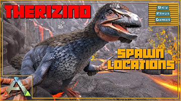 ARK: The Island | THERIZINO Spawn Locations!