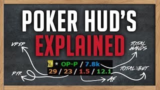 POKER HUD'S EXPLAINED (Beginners Guide to Basic HUD + Stats) screenshot 1