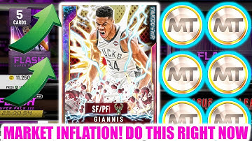 INSANE MARKET INFLATION IS HAPPENING RIGHT NOW! DO THIS RIGHT NOW TO MAKE MILLIONS! | NBA 2K20 MT