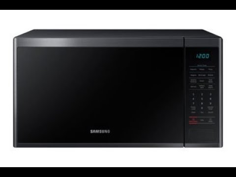 Samsung Ms14k600 Countertop Microwave Youtube