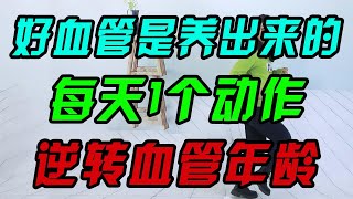 好血管是養出來的，每天1個動作，血液暢通，逆轉血管年齡【侃侃養生】