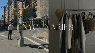 NYC DIARIES: EVENTS IN THE CITY AND PREPPING FOR A TRIP | ALYSSA LENORE