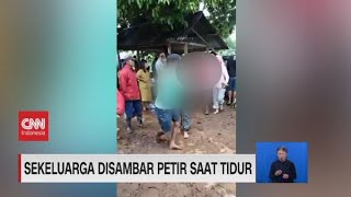 Sekeluarga Disambar Petir Saat Tidur