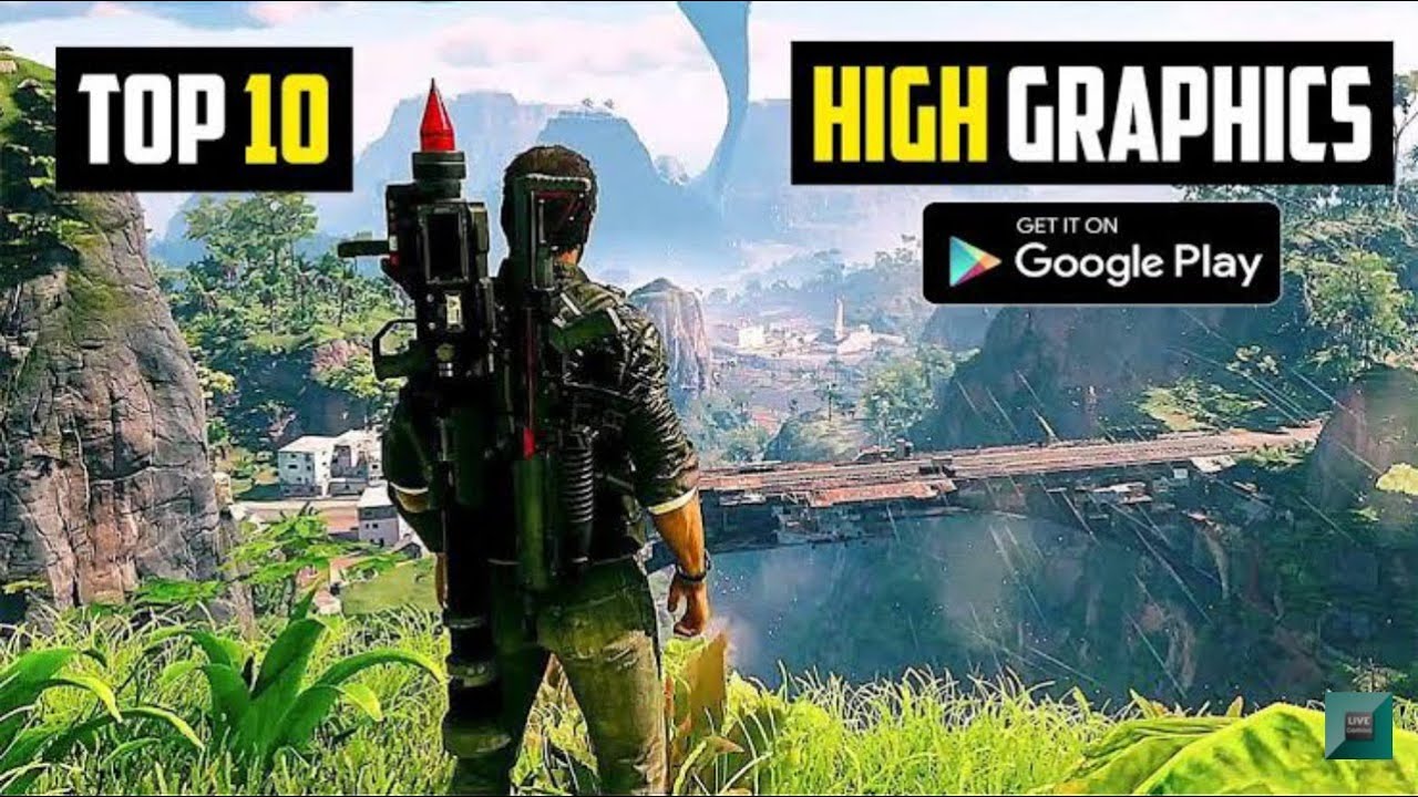 Top 10 best games high Graphics for Android Live Gaming survival 