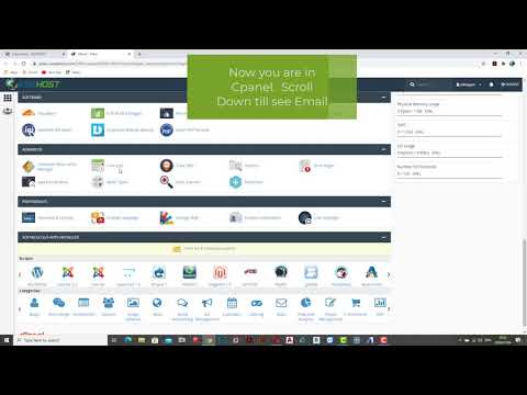 How to login to Client area , Cpanel and  create Emails