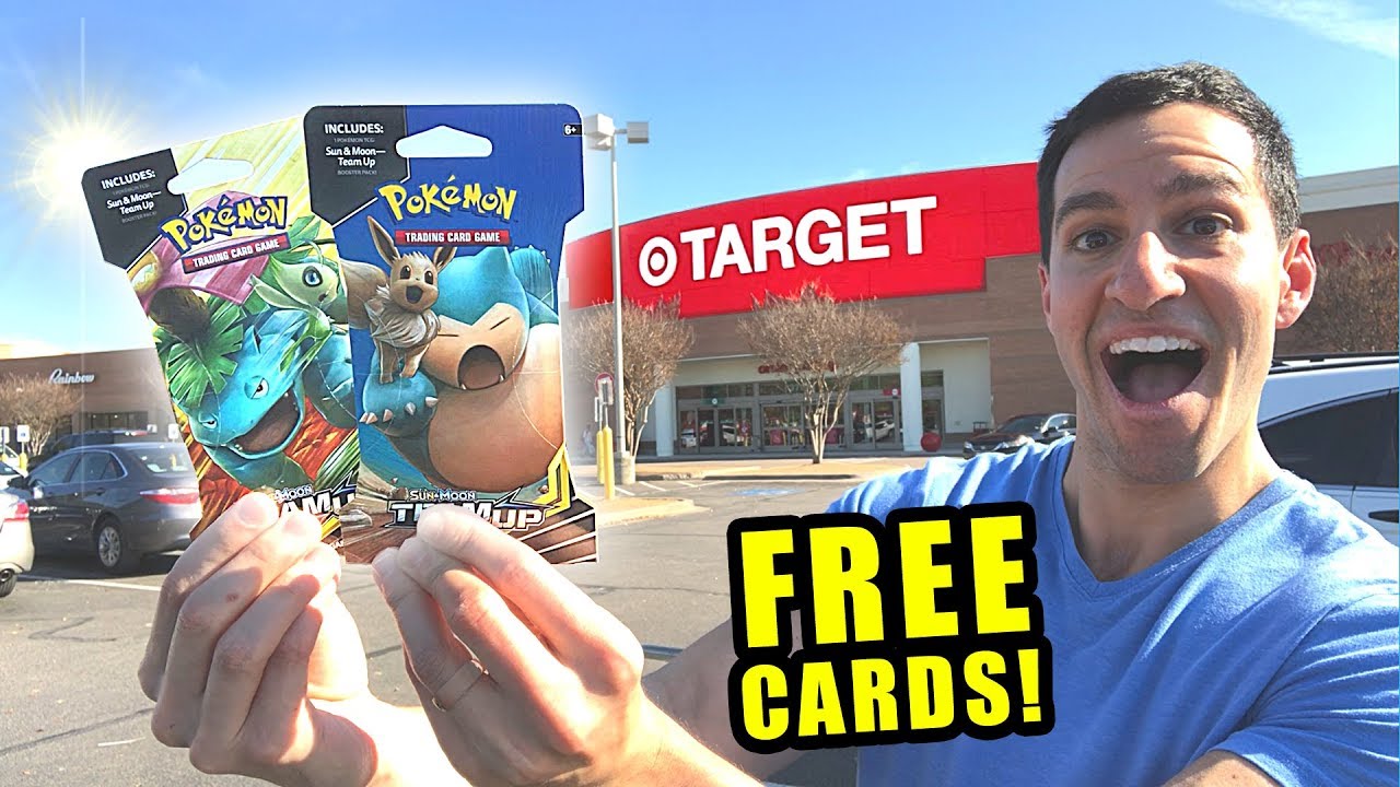 HOW TO GET FREE POKEMON CARDS AT TARGET Opening Packs From The Store HOW TO GET FREE POKEMON CARDS AT TARGET Opening Packs From The Store