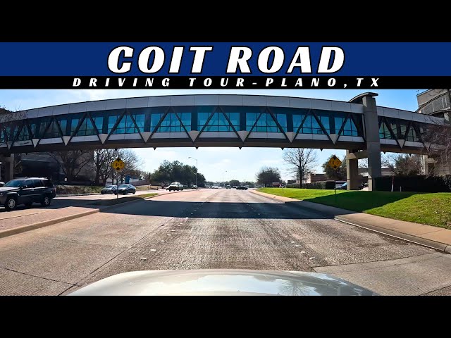 Coit Road, Driving Tour