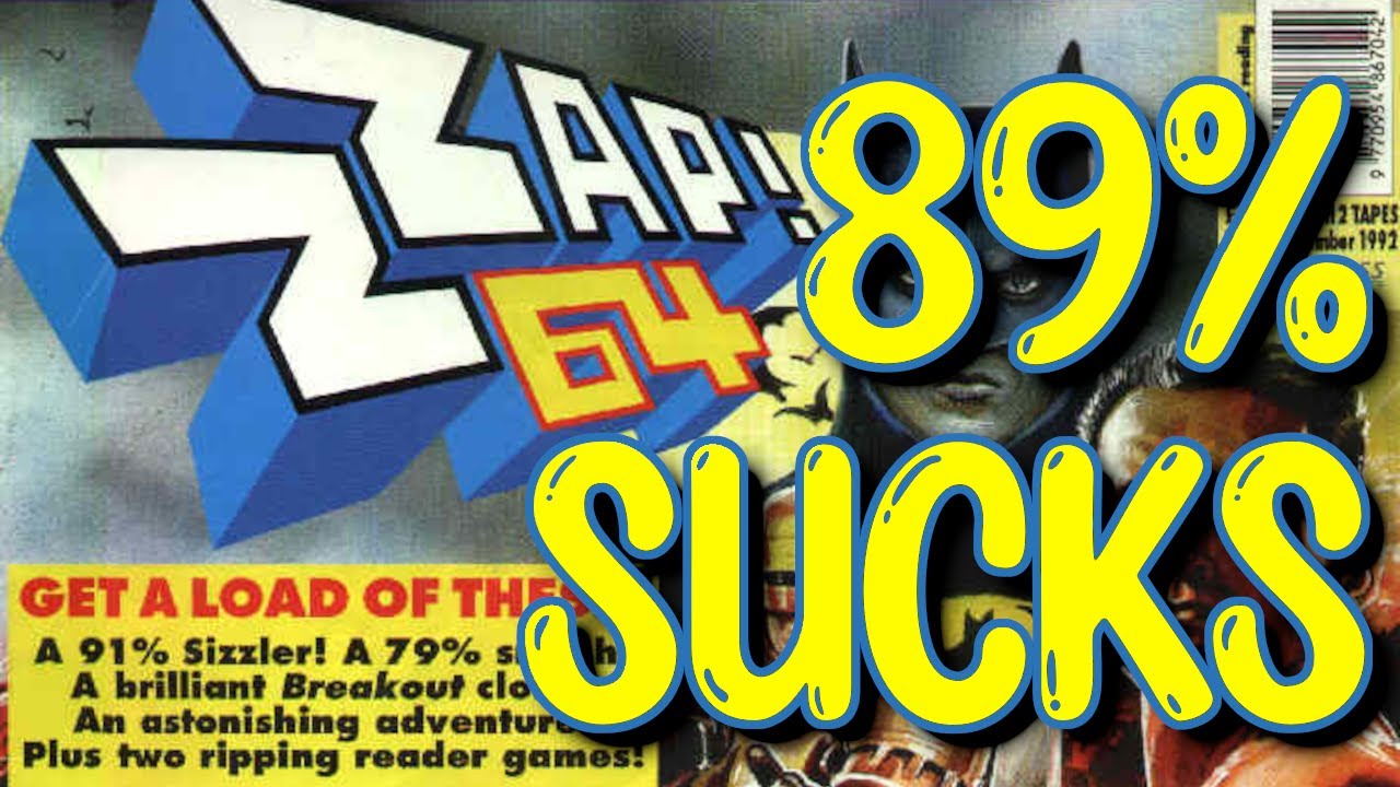 The ZZAP!64 Magazine Score No Game Wanted! | COMMODORE 64 - YouTube