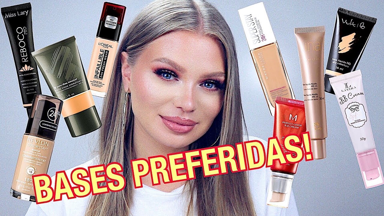 Bases PREFERIDAS! - Pele Oleosa | Daria Dasha