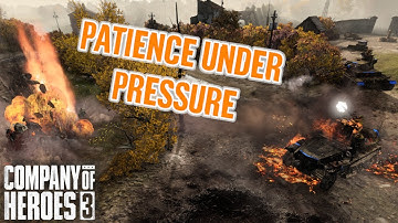 CoH3 Cast - 1v1 - Wolfe (B) vs desertBeliever (AK)