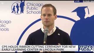Lincoln Park Early Learning Center Press Conference- Alderman Timmy Knudsen