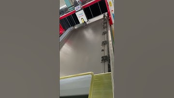 Horizontal cnc v grooving machine HSL-1250X4000mm #vgroovingmachine