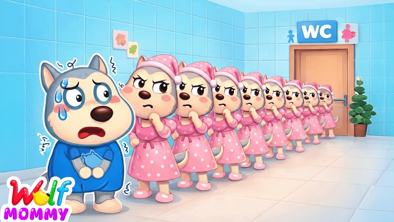 Нет-нет! Мне не нужны семь волчиц-мамочек! 😫 Большая семейная история любви | Детский мультфильм