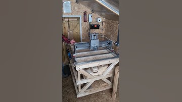 Thumbnail of DIY CNC Build - Y Axis Linear Rails Installed #cnc #cncmachine #cncmachining