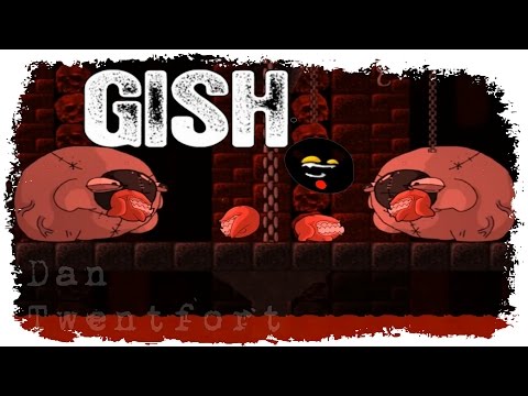 Видео: Gish Прохождение #3 ● Гиш против двух боссов и путешествие в Египет ● 2D Инди платформер