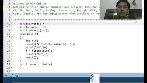 RECURSIVE FIBONACCI SERIES DEMO ON COMPILER(PART-2)