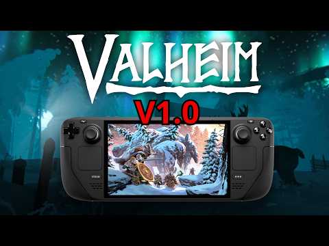 Does Valheim 1.0 run well on Steam Deck? (Performance Test)