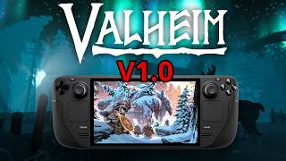 Valheim 1.0 Is running great on the Steam Deck! screenshot 5