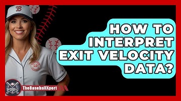 How To Interpret Exit Velocity Data? - The Baseball Xpert