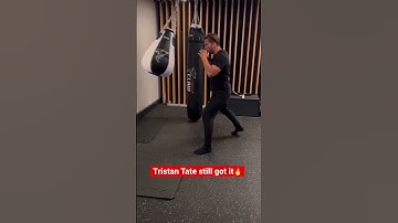 TISTAN TATE ON BOXING BAG🔥#andrewtate #tatespeech #tristantate #tateconfidential #shorts #viral