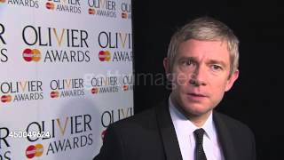 Martin Freeman at The Laurence Olivier Awards