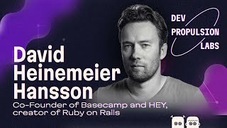 David Heinemeier Hansson, DHH - Co-founder at Basecamp & HEY, Ruby on Rails Creator. DPL S2 E9