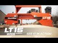 LT15WIDE Portable Sawmill in Action | Wood-Mizer