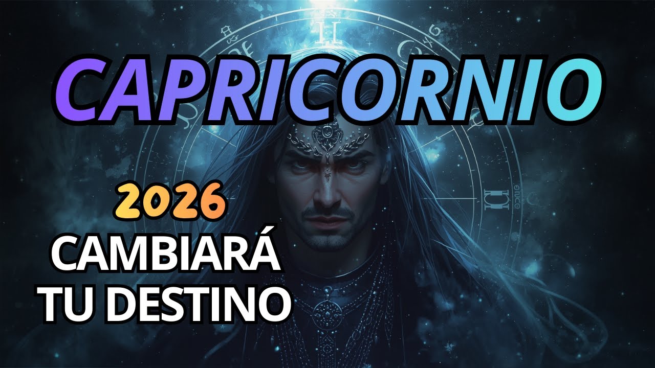 🔮 CAPRICORNIO 2026: Lo Que Nadie Se Atreve a Revelar ♑