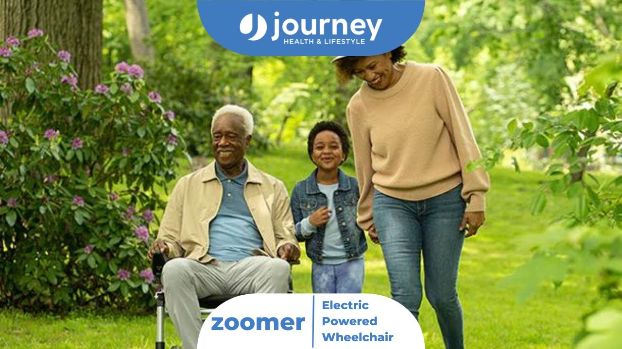 Journey Zoomer Folding Power Chair 24V 8.76Ah 220W 3.7 MPH