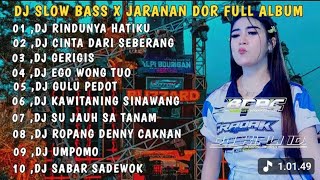 Download Lagu DJ RINDUNYA HATIKU X CINTA DARI SEBERANG || SLOW BASS JARANAN DOR FULL ALBUM TERBARU 2025 MP3