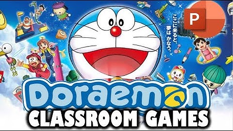 DORAEMON CLASSROOM POWER POINT GAMES - MUCH FUN !!! #permainanpptdalambilikdarjah   #powerpointgames