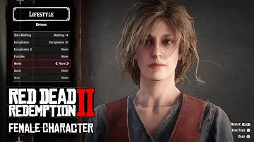 [BETA] Red Dead Online: Female Character Creation