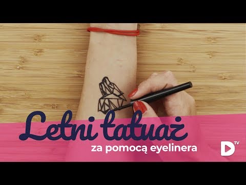 Wideo: Jak zrobić tymczasowy tatuaż z lakierem do paznokci: 11 kroków