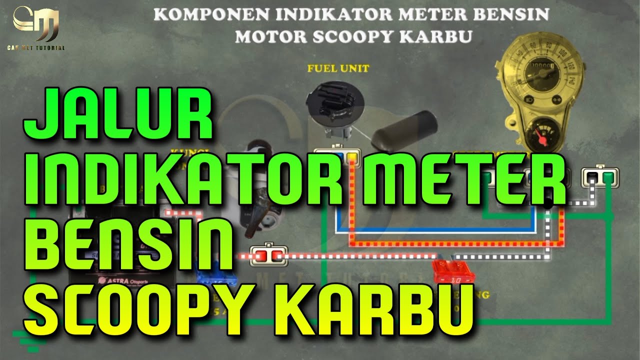 Jalur Kabel Indikator Meter Bensin Scoopy Karbu Kelistrikan Sepeda jalur-kabel-indikator-meter-bensin-scoopy-karbu-kelistrikan-sepeda