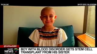 Boy with a rare blood disorder gets life-saving stem cell transplant from his sister Profile