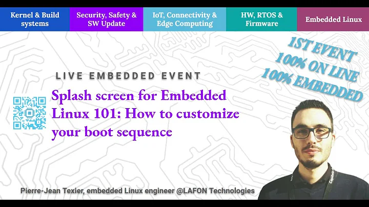 [LEE2] Splash screen for Embedded Linux 101: How to customize your boot sequence