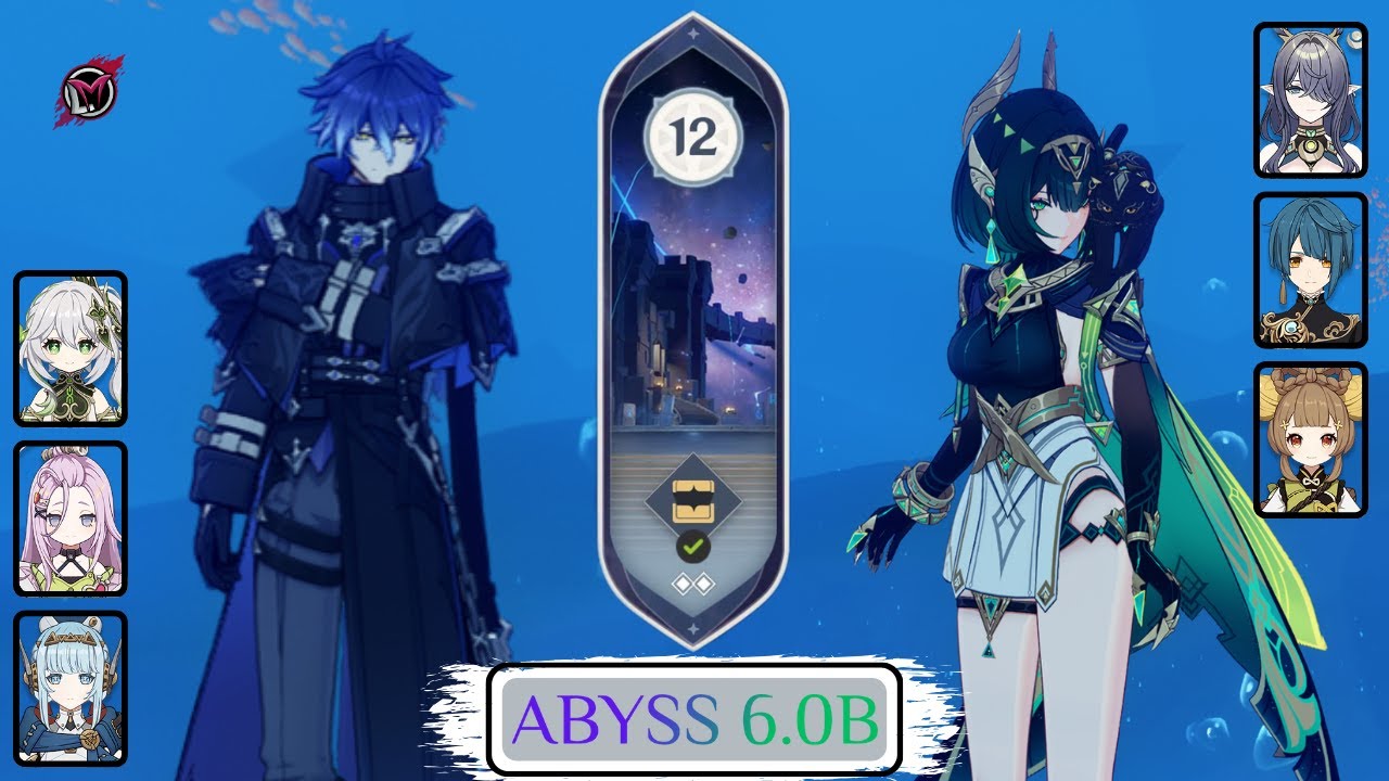 C2 R1 Flins & C0 R1 Nefer | Spiral Abyss 6.0B ~ Floor 12 | Genshin ...