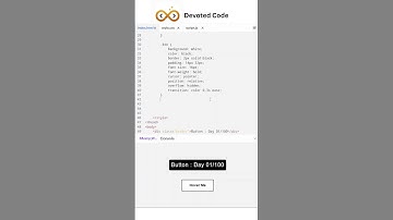 Button 01/100 #coding #programming #gameplay #html #javascript #webdesign#shorts #buttons