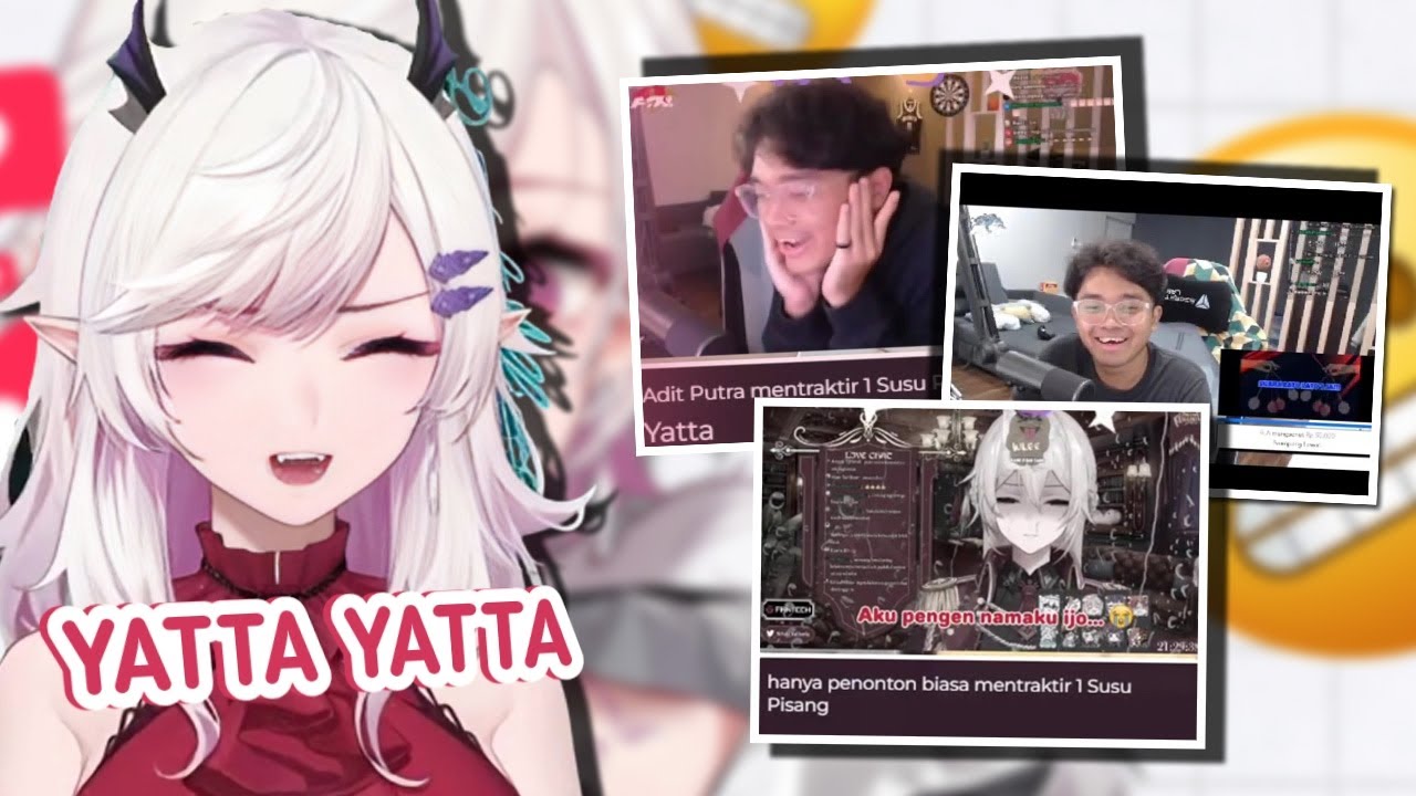 Reaksi gaby ketika dikirim mediashare yatta-yatta bang al, well well well (Random Mediashare)