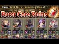 WOTV | Burst Core Ruins Quest - Mono fire team all missions clear