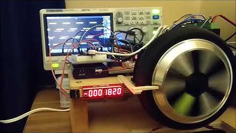 Hoverboard  Wheel Hall Effect Sensors as Position  Encoder