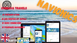 Tuto Navionics / utiliser Navionics simplement/ Navionics app tutorial /navigation en VOILIER ⛵🌎